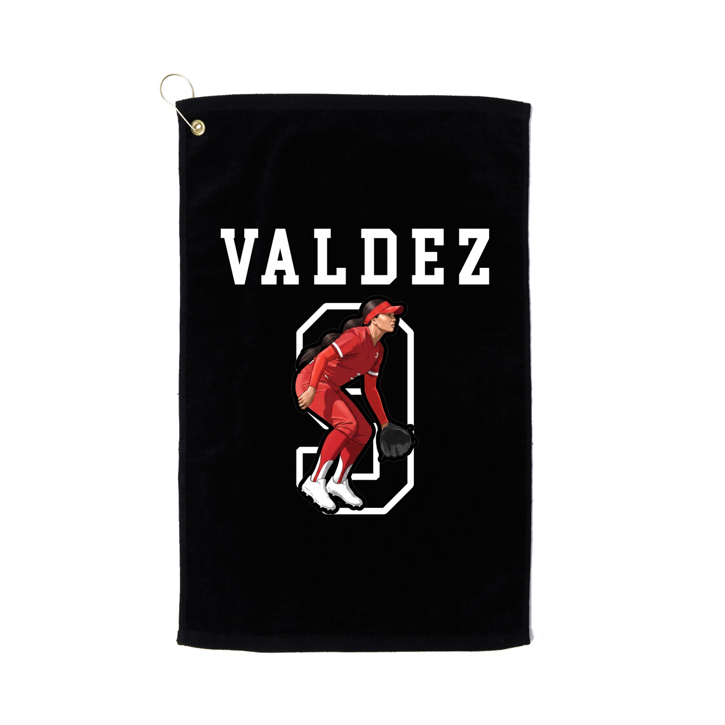 Golf Towel — Shirsey in Black