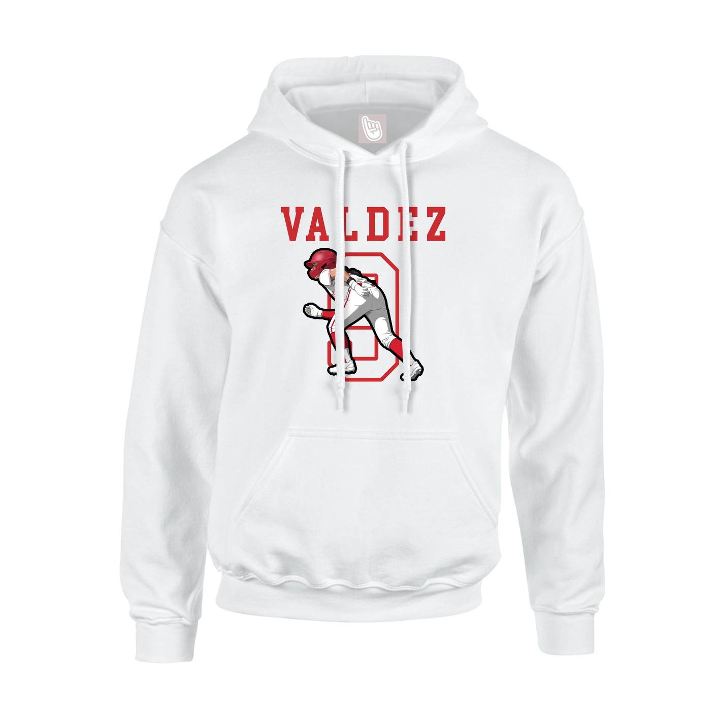 Hoodie — Shirsey in White