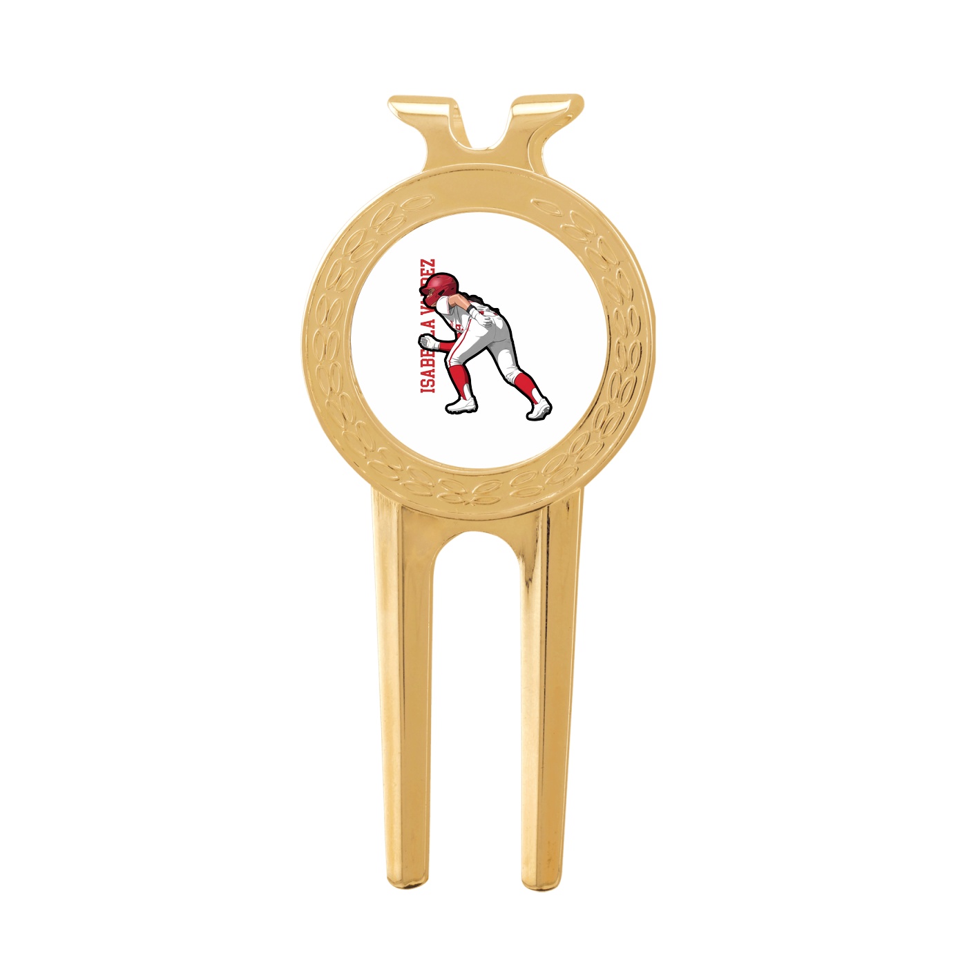 Divot Tool with Ball Marker — Name Vertical in Classic