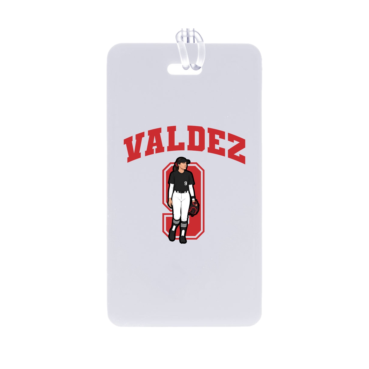 Bag Tag — Number in Classic