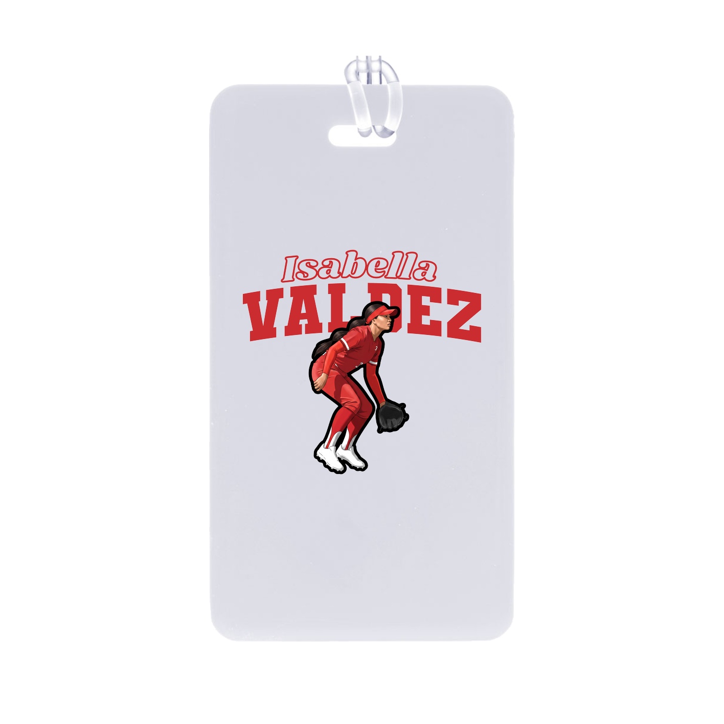 Bag Tag — Name Arch in Classic