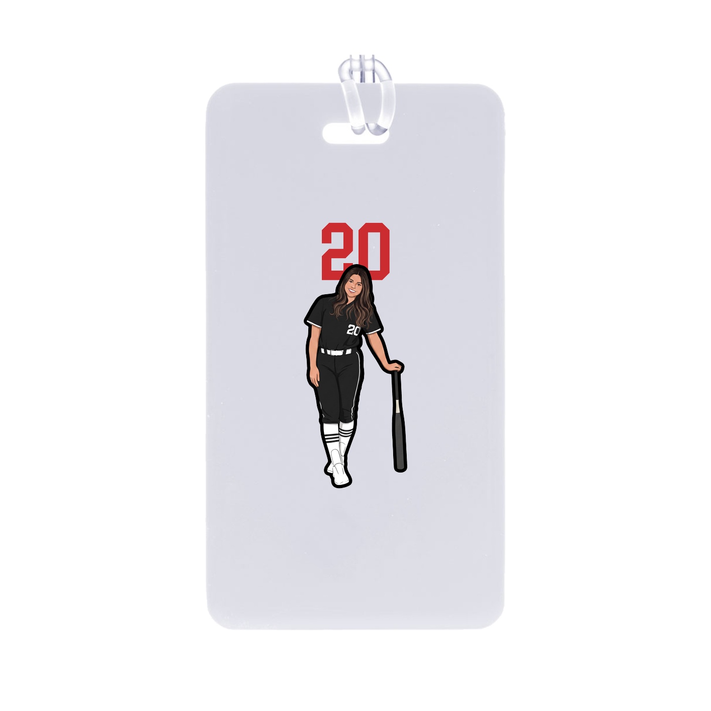 Bag Tag — Number Top in Classic