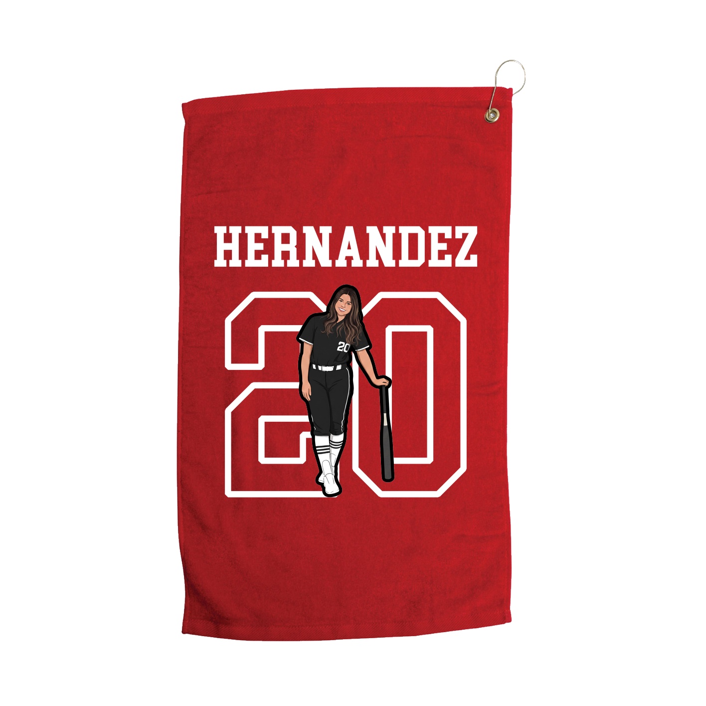 Golf Towel — Shirsey in Red