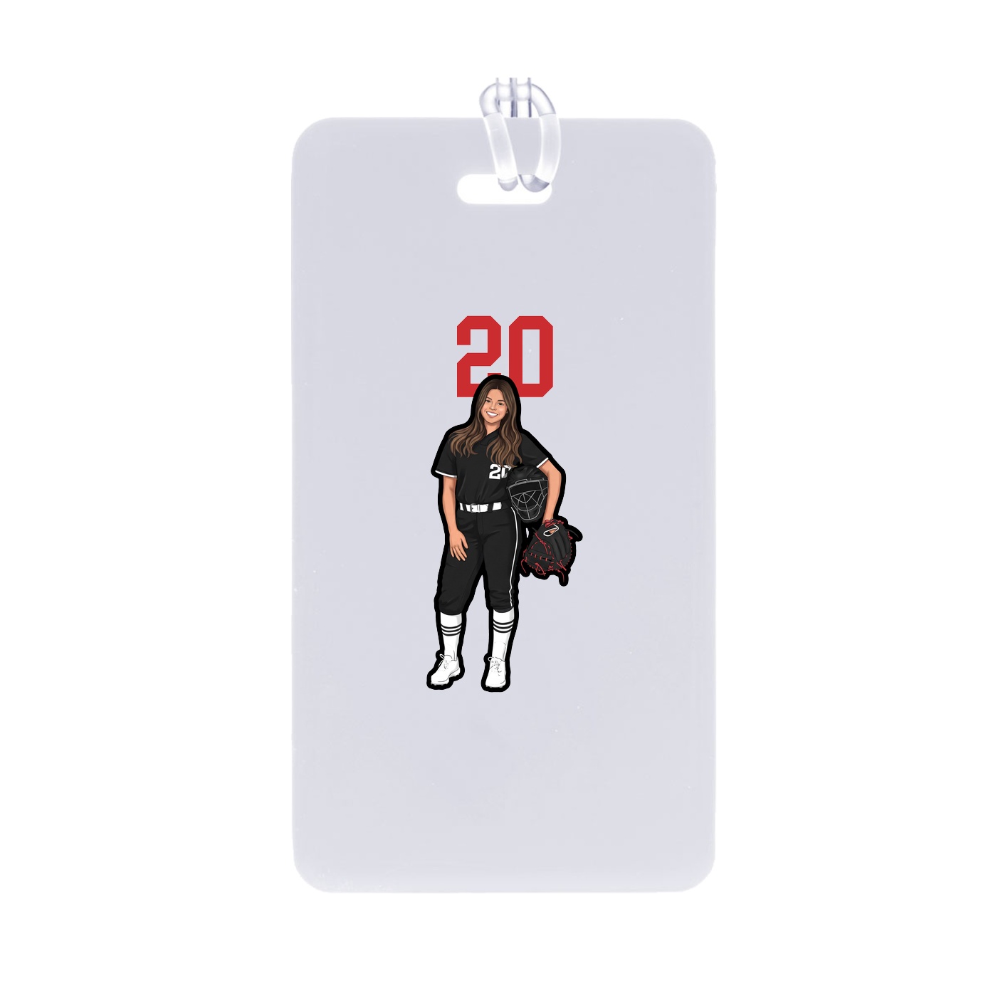 Bag Tag — Number Top in Classic
