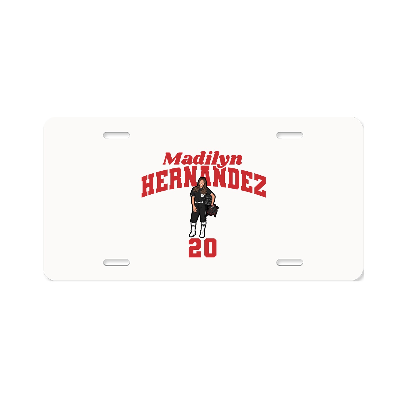 License Plate — Signature Arch in Classic