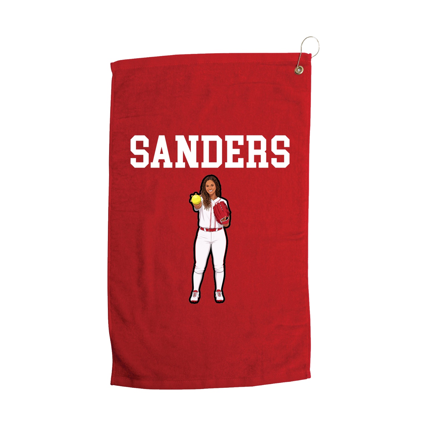 Golf Towel — Shirsey in Red