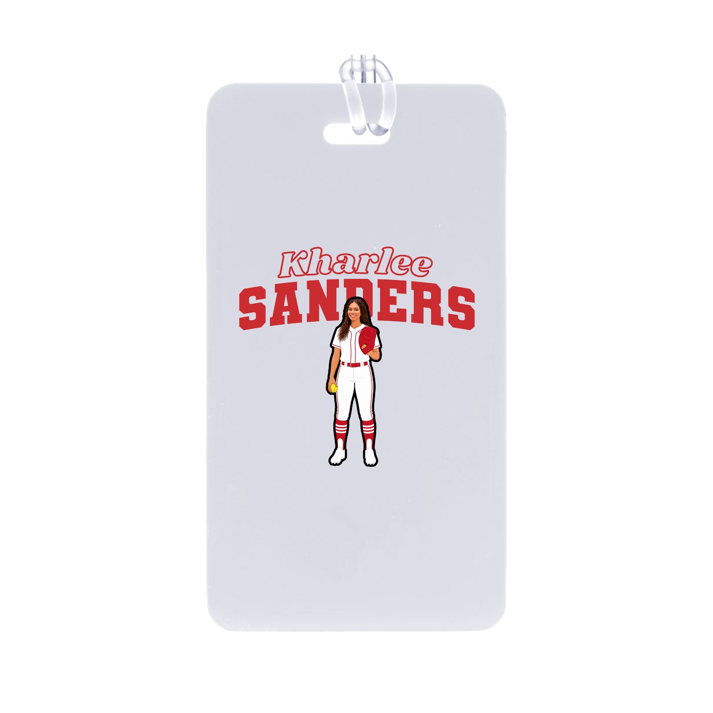 Bag Tag — Name Arch in Classic