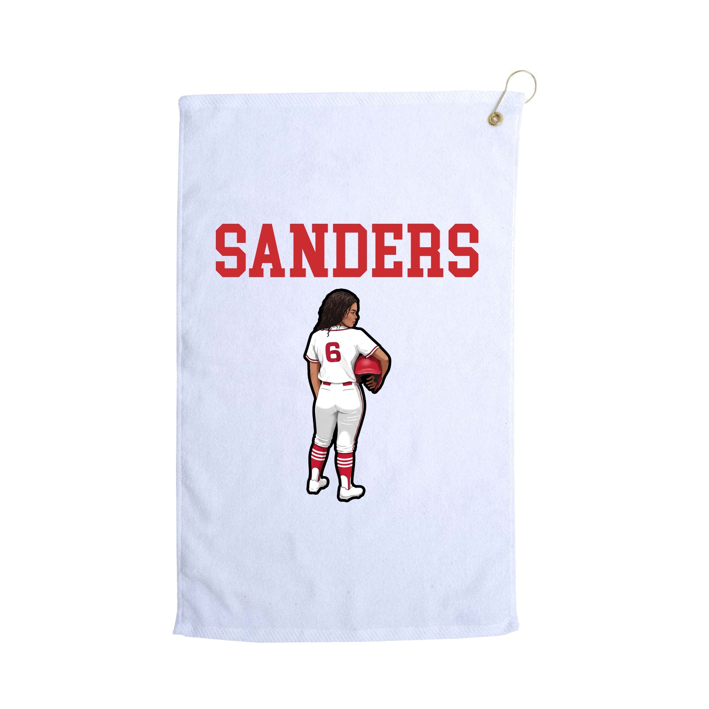 Golf Towel — Shirsey in White