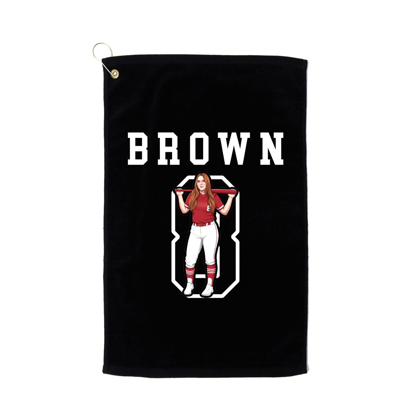 Golf Towel — Shirsey in Black