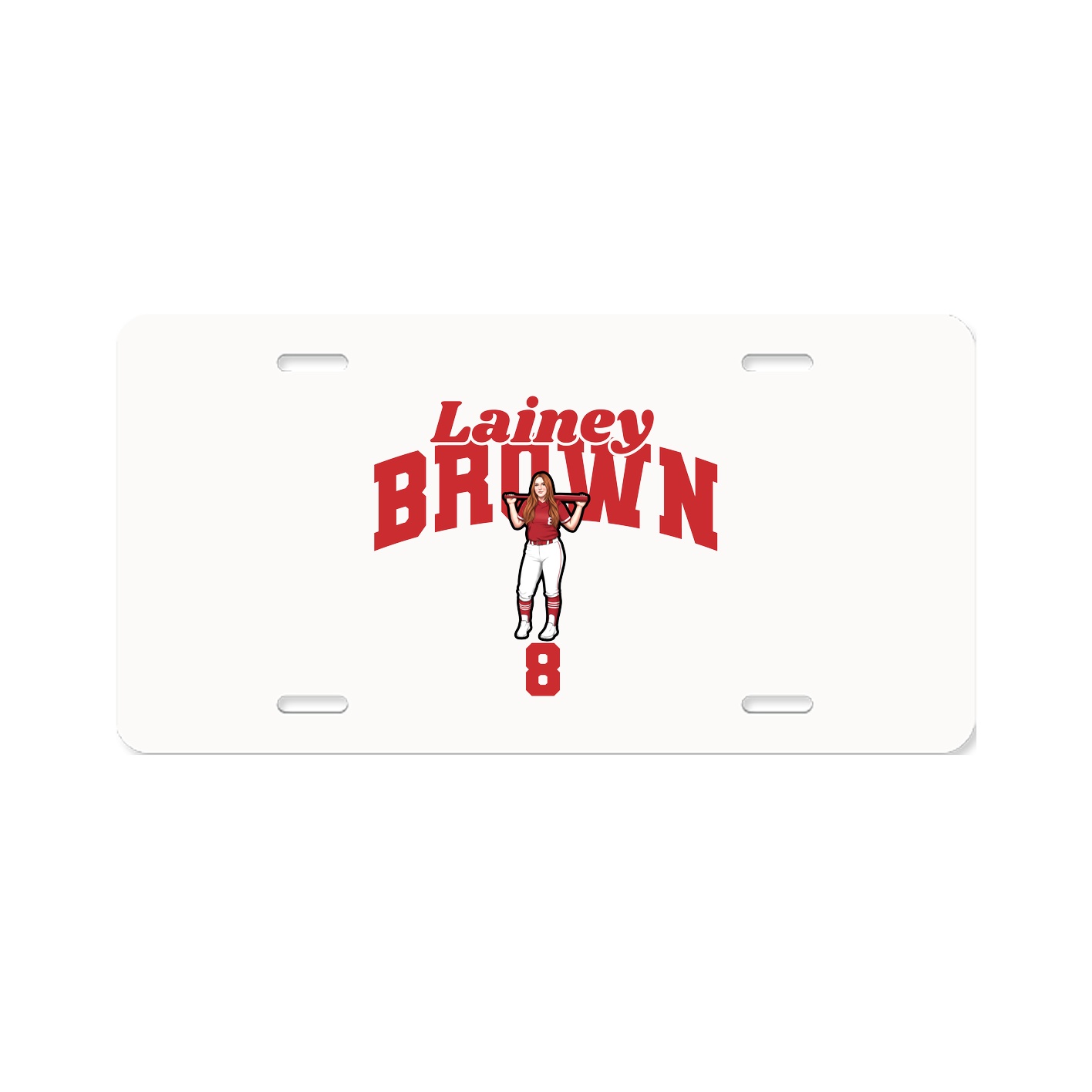 License Plate — Signature Arch in Classic
