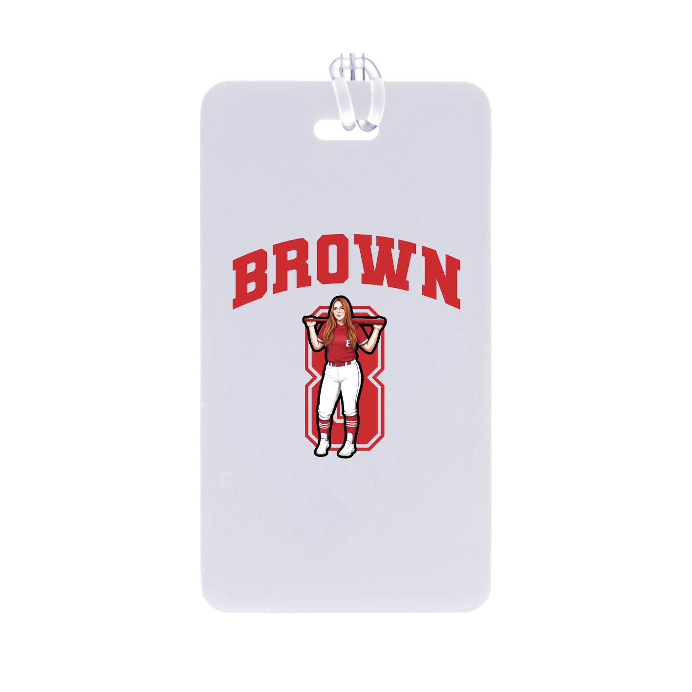 Bag Tag — Number in Classic