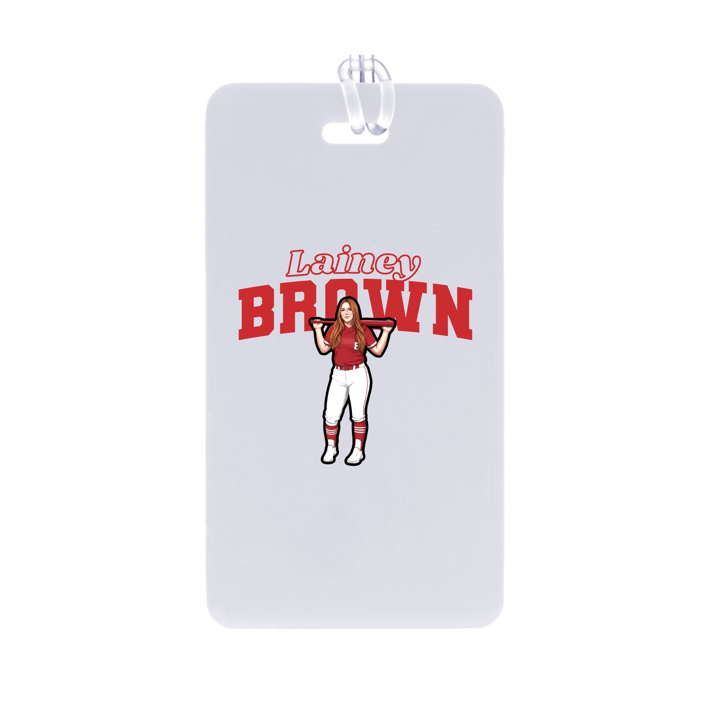 Bag Tag — Name Arch in Classic