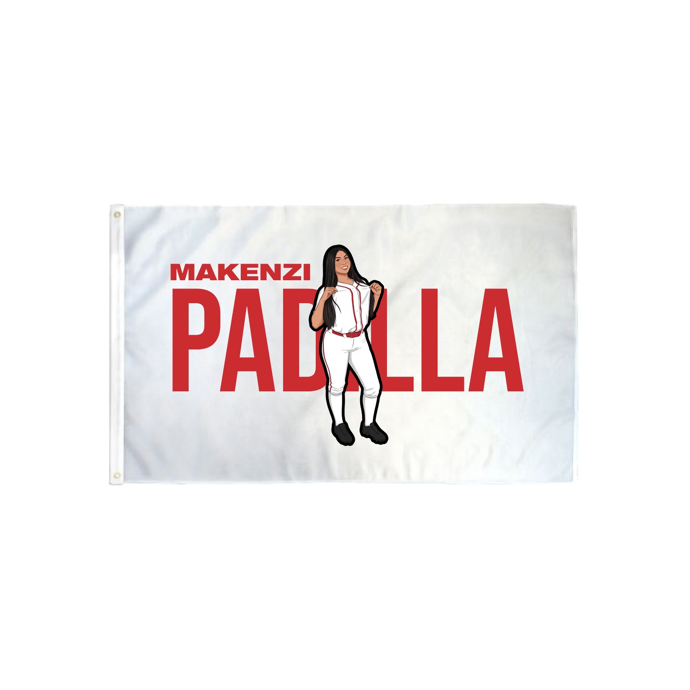 3x5 Flag — Player Name in Classic
