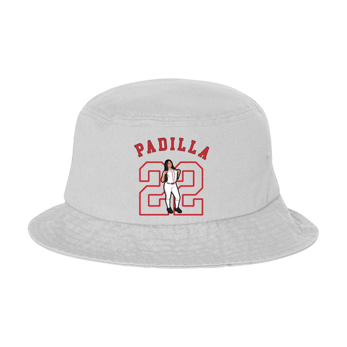 Bucket Cap — Shirsey Arch in White