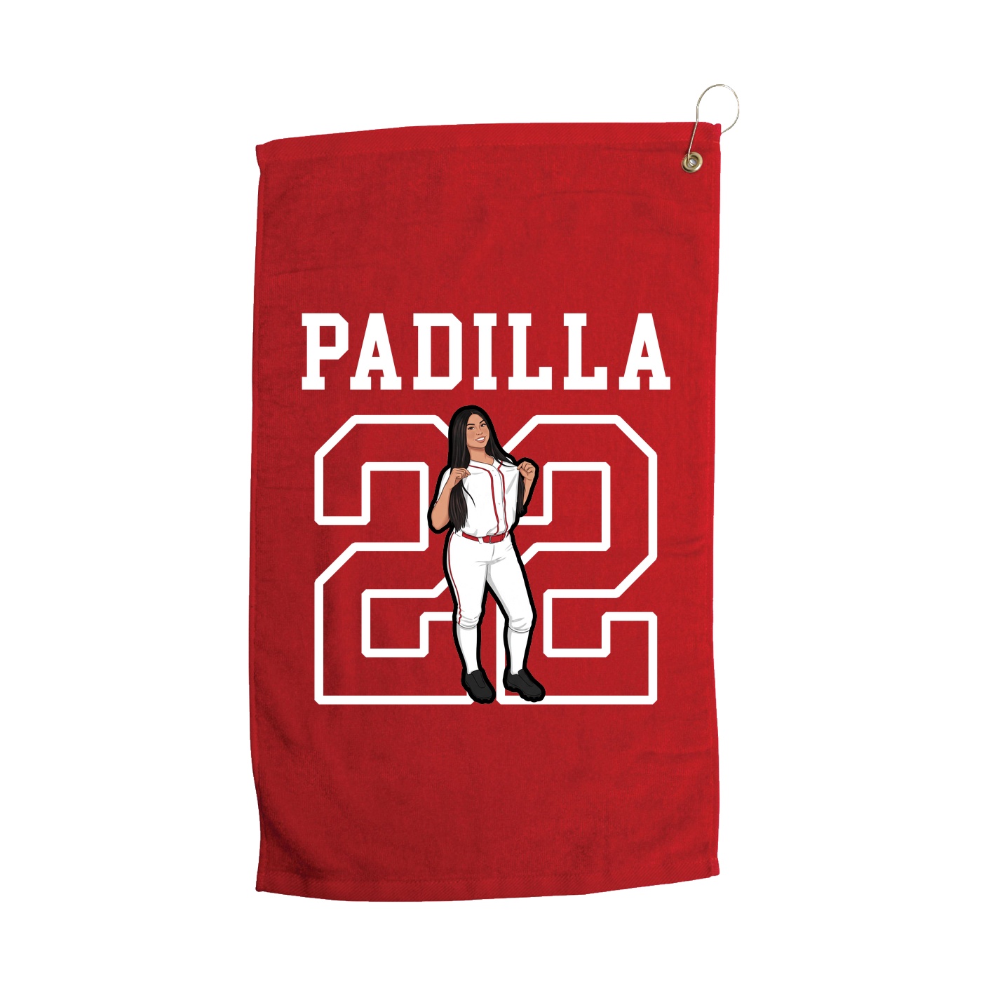 Golf Towel — Shirsey in Red