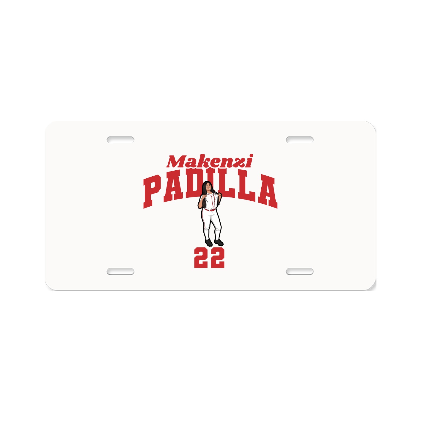 License Plate — Signature Arch in Classic