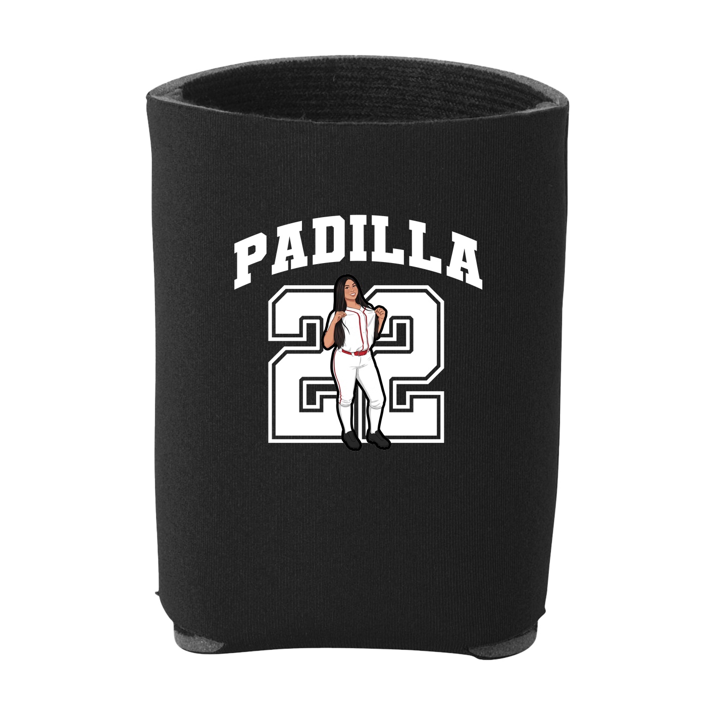 Can Holder — Number in Black