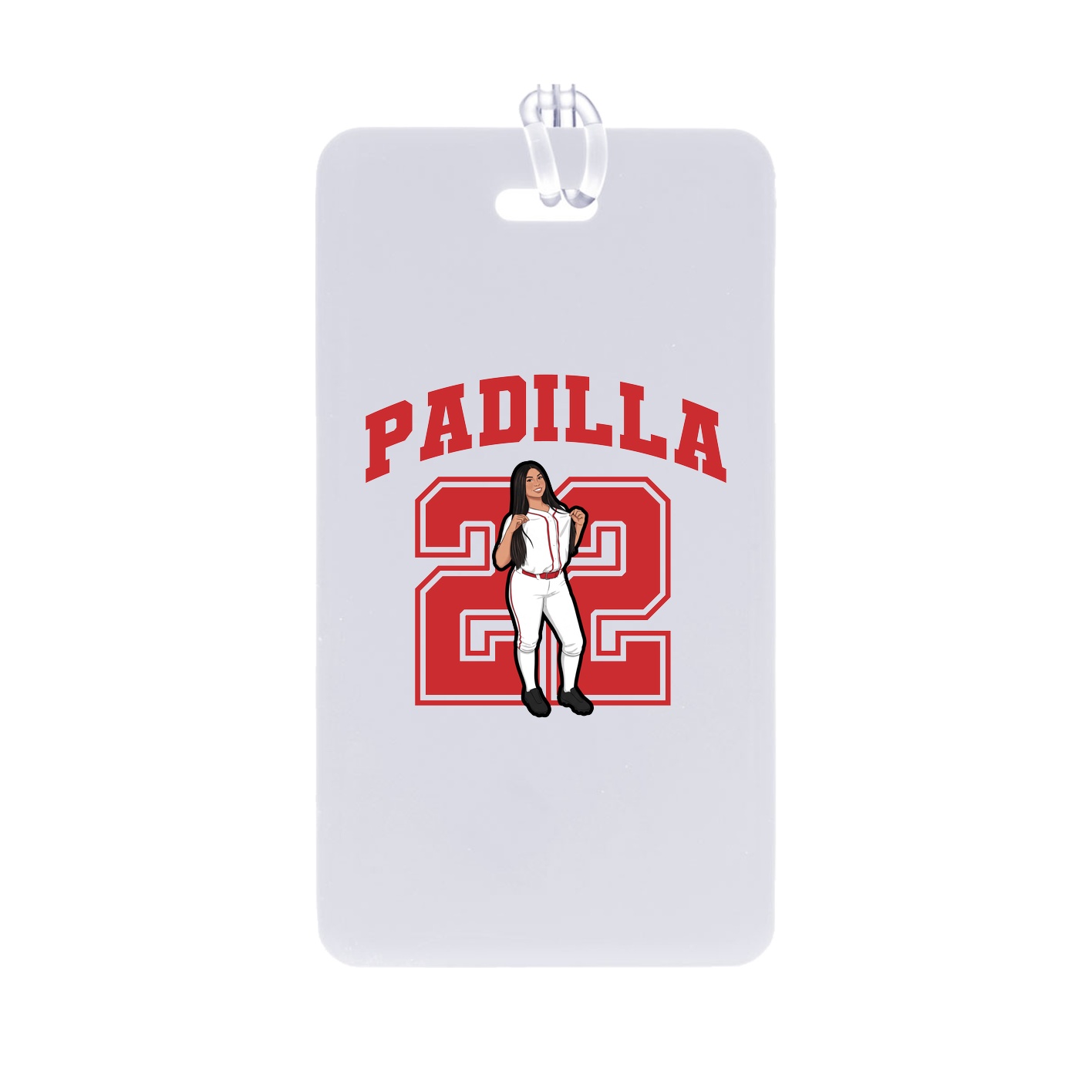 Bag Tag — Number in Classic