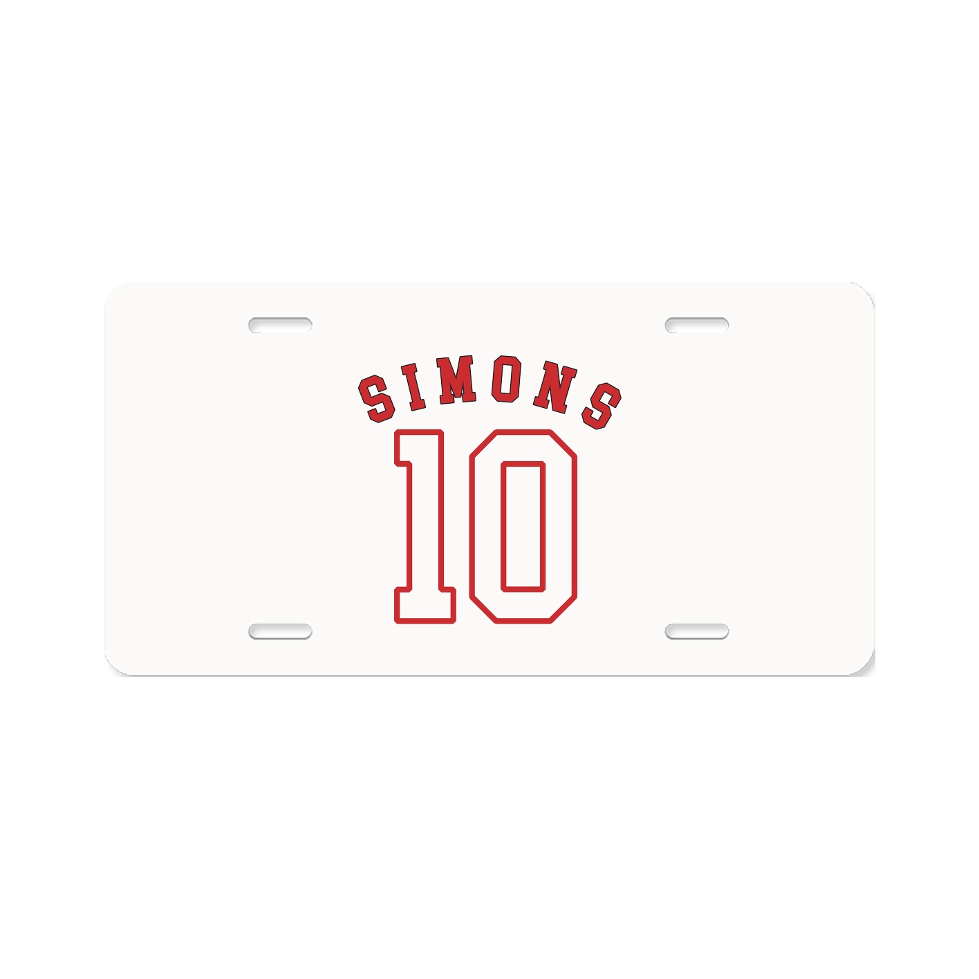License Plate — Shirsey Arch in Classic