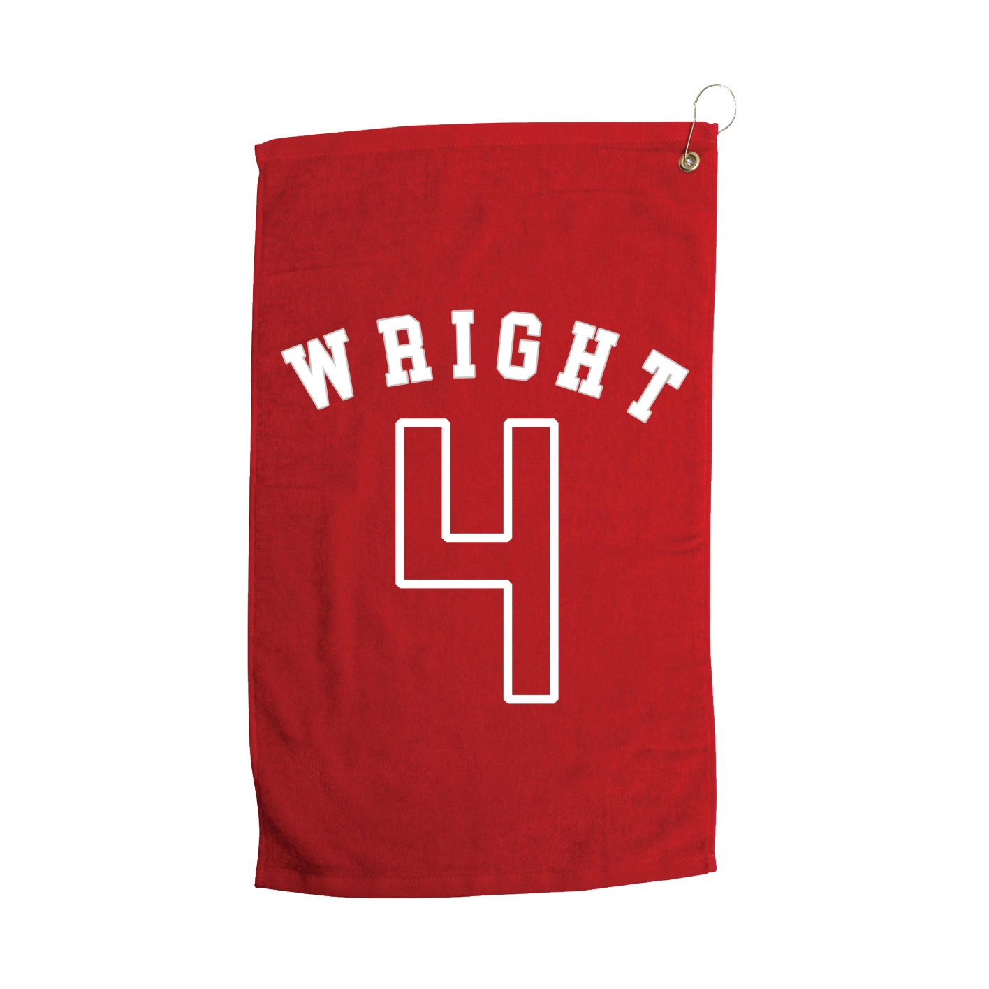 Golf Towel — Shirsey Arch in Red