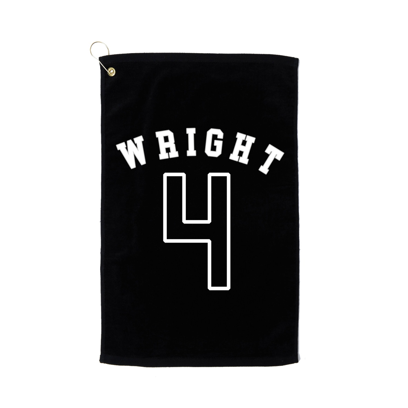 Golf Towel — Shirsey Arch in Black