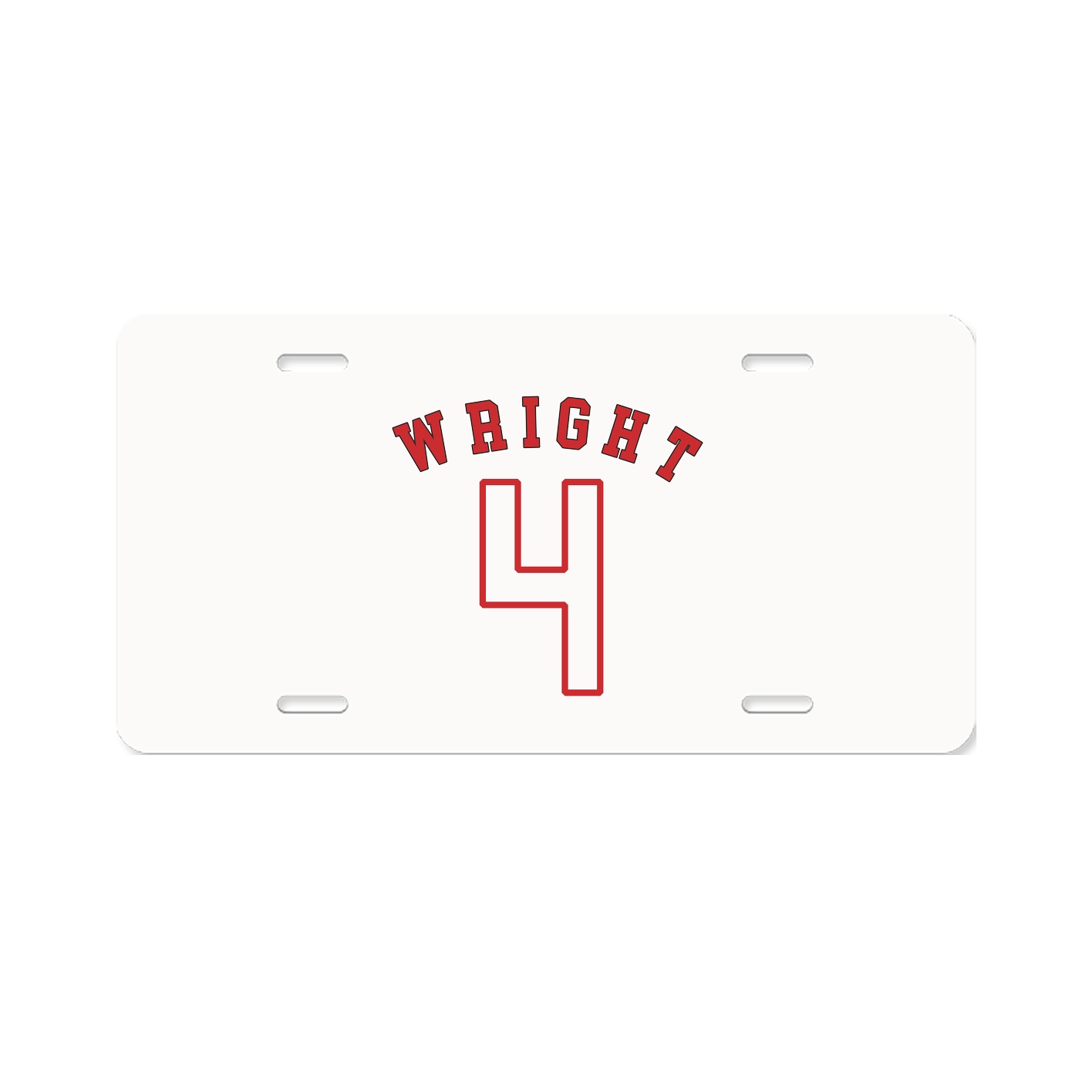 License Plate — Shirsey Arch in Classic