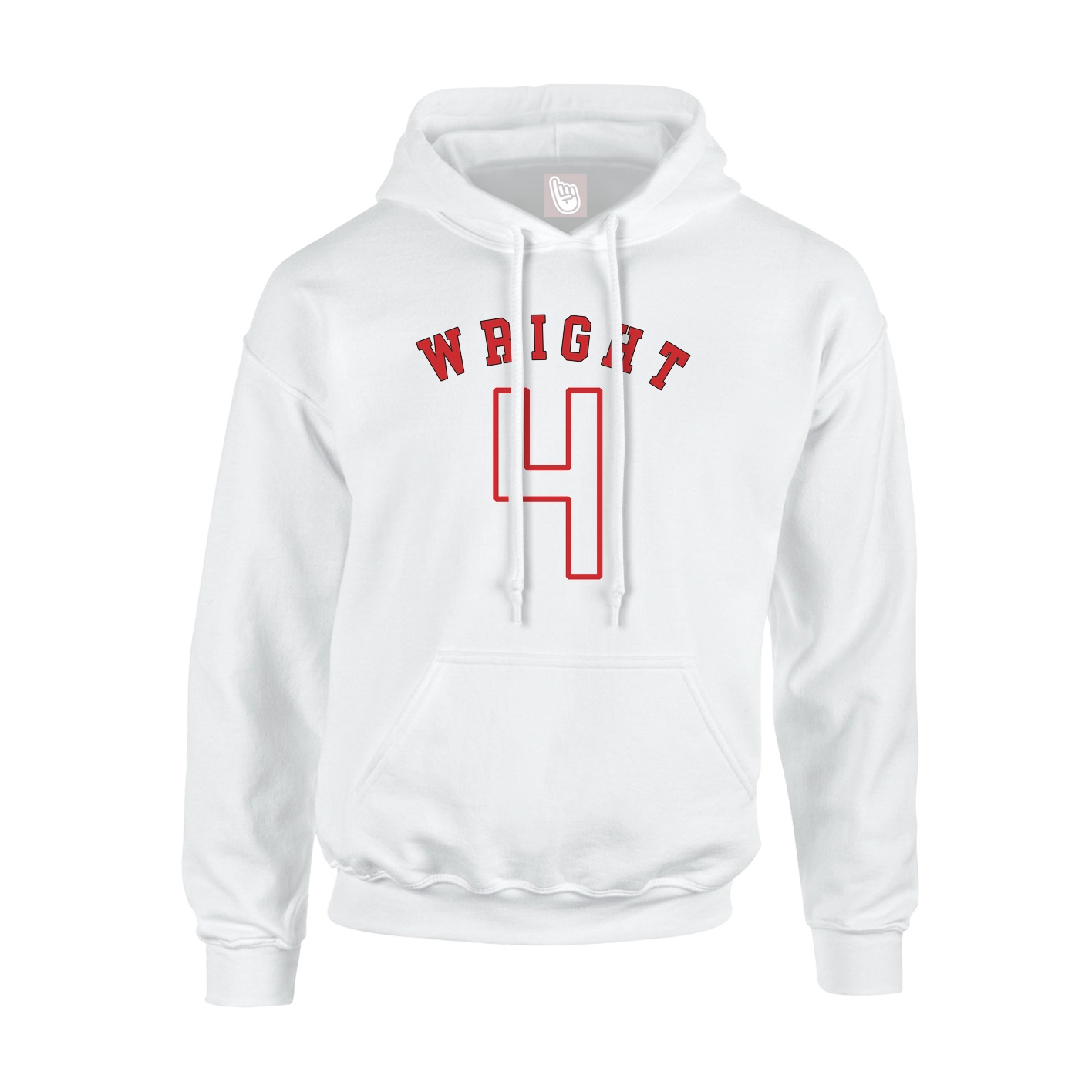 Hoodie — Shirsey Arch in White