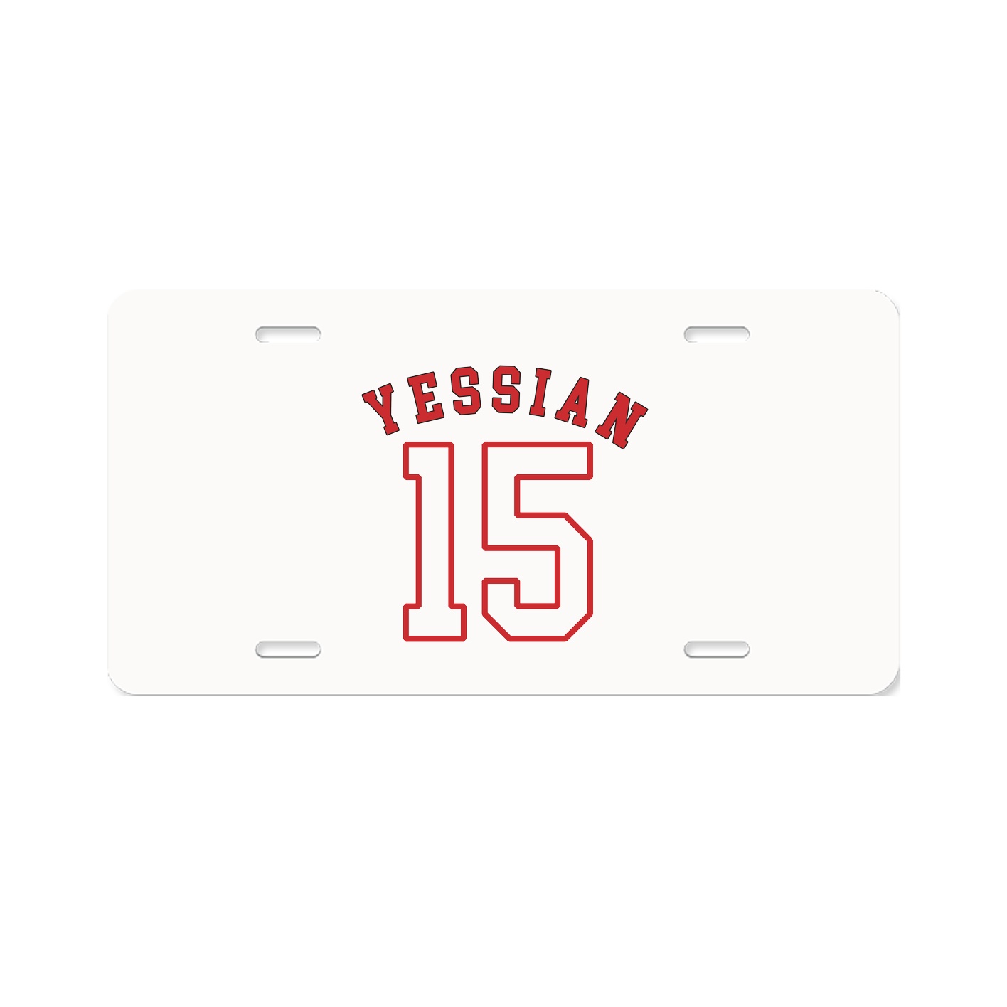 License Plate — Shirsey Arch in Classic