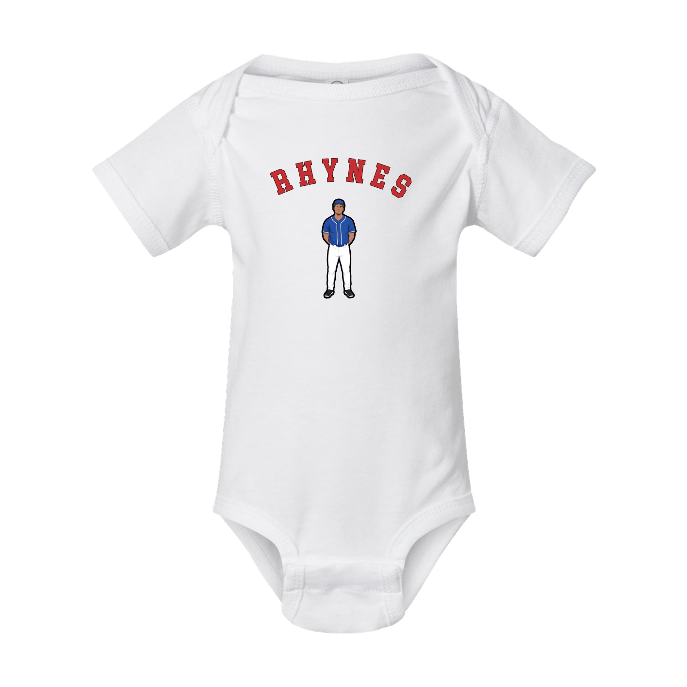 Baby Onesie — Shirsey Arch in White