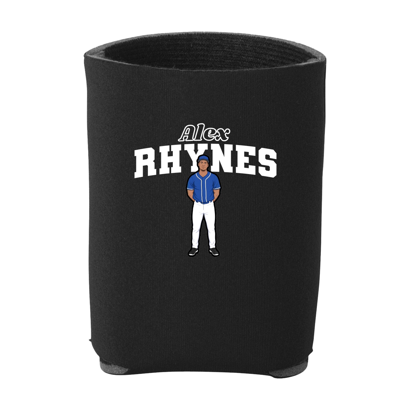 Can Holder — Name Arch in Black