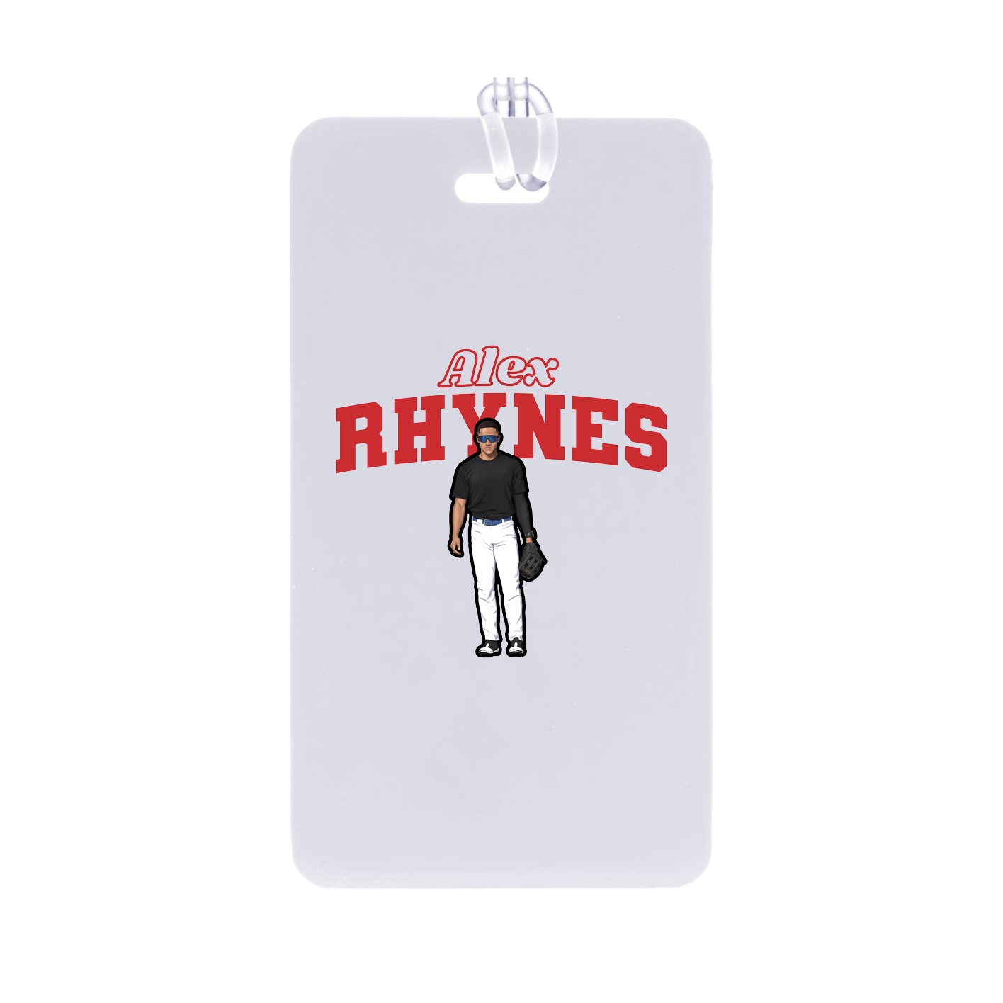 Bag Tag — Name Arch in Classic