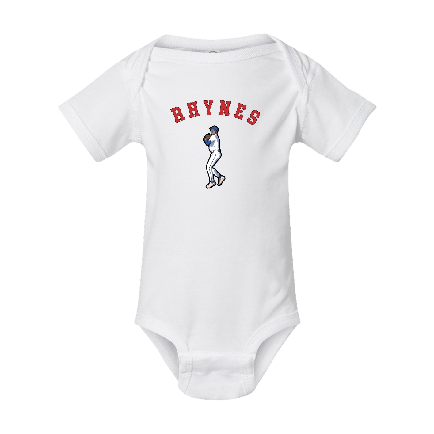 Baby Onesie — Shirsey Arch in White