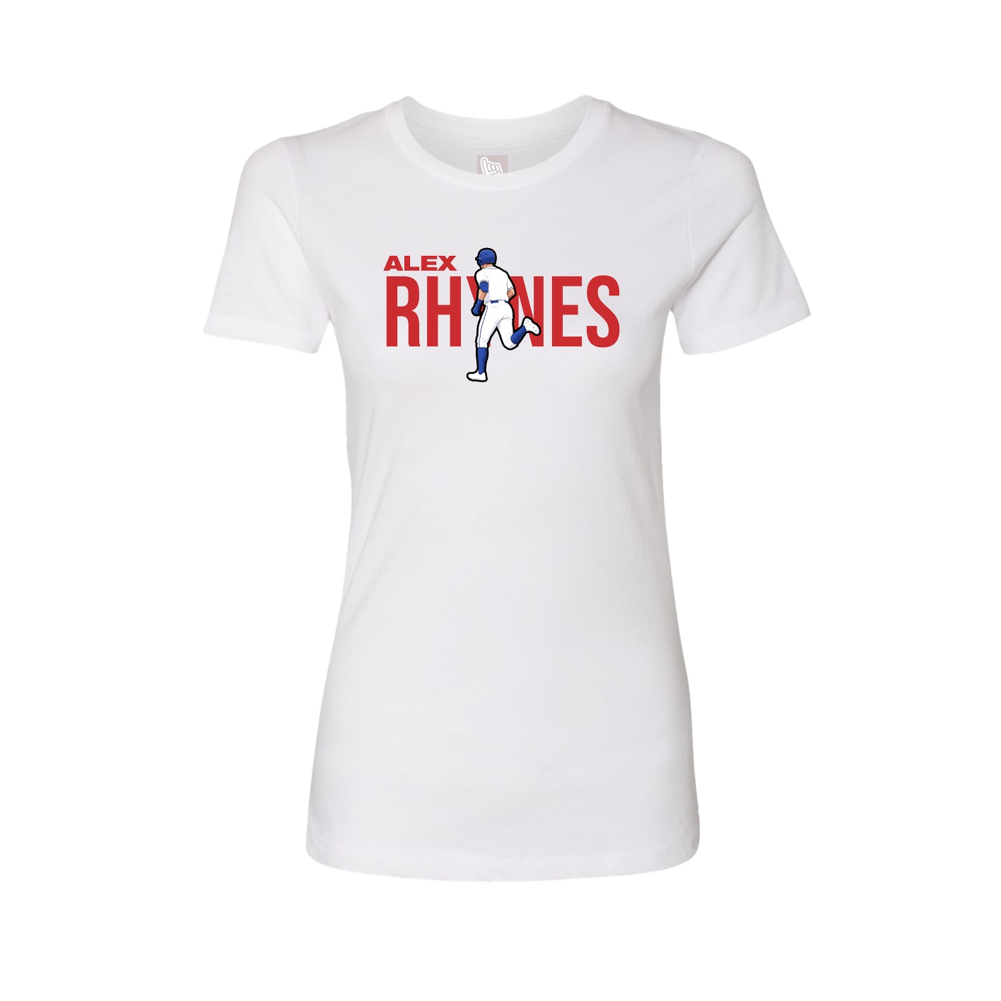 Womens Tee — Player Name in White