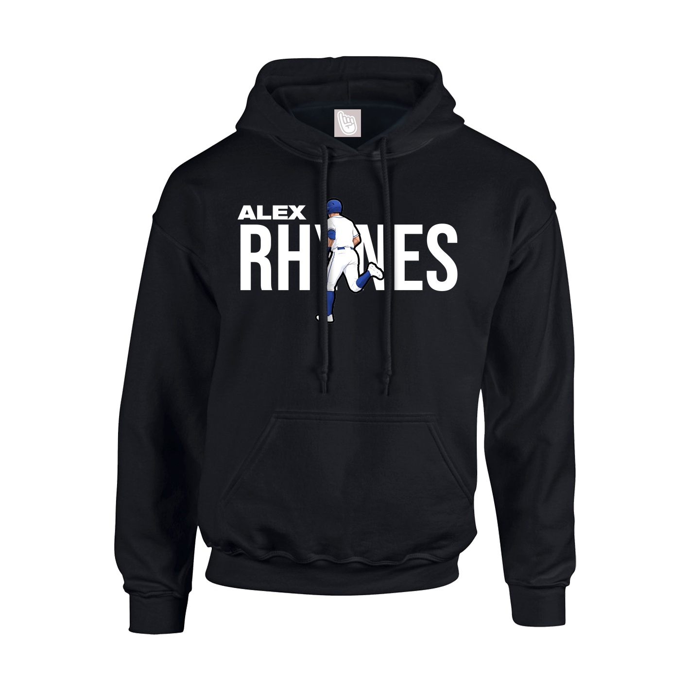 Hoodie — Player Name in Black