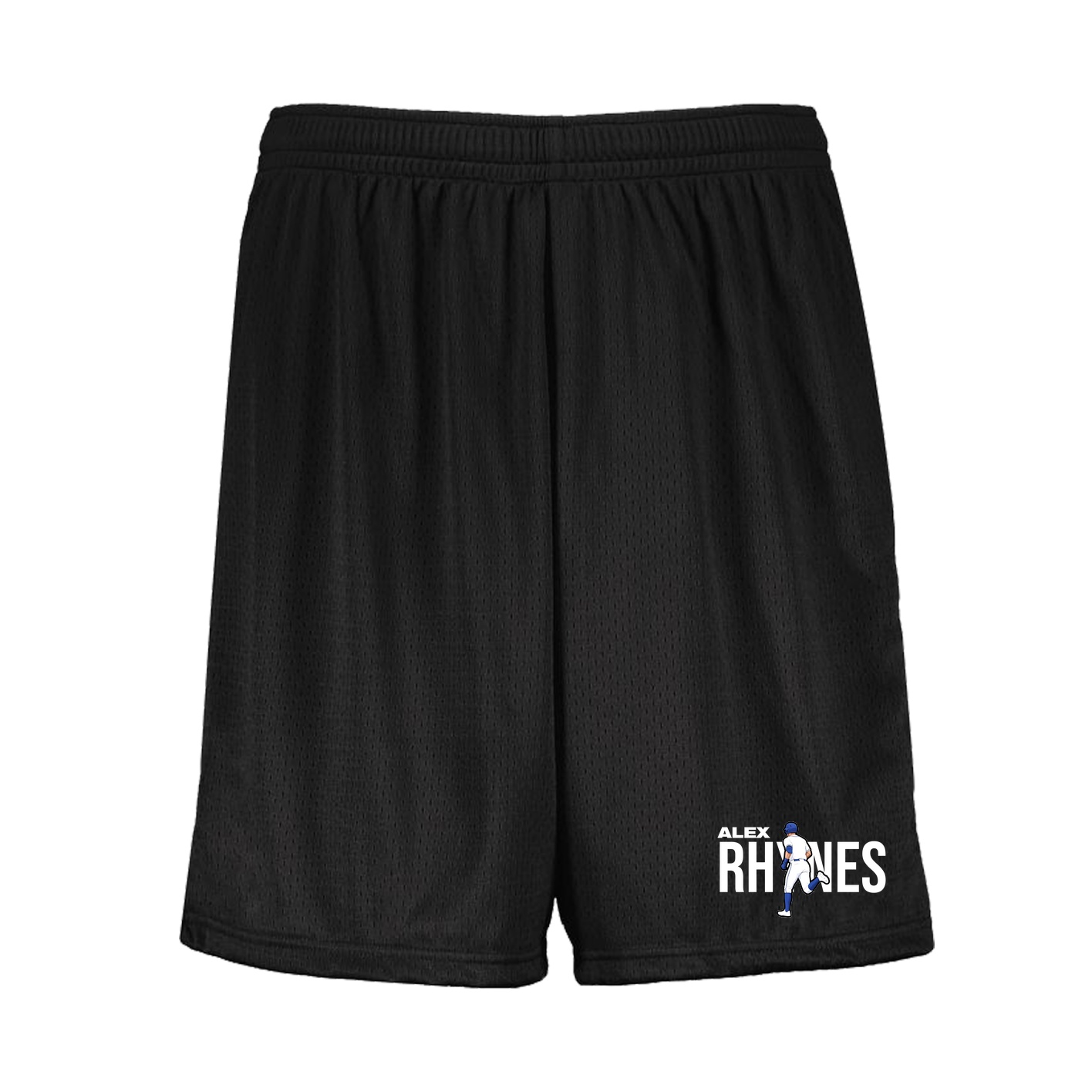 Shorts — Player Name in Black