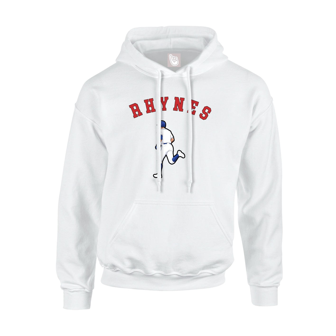 Youth Hoodie — Shirsey Arch in White