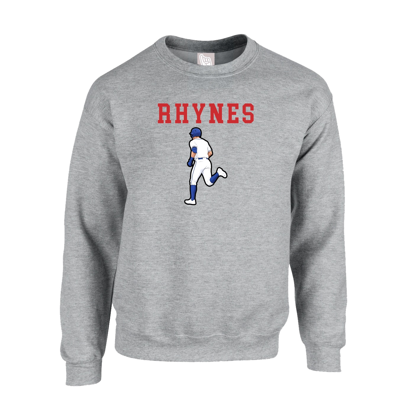 Fleece Crew — Shirsey in Grey