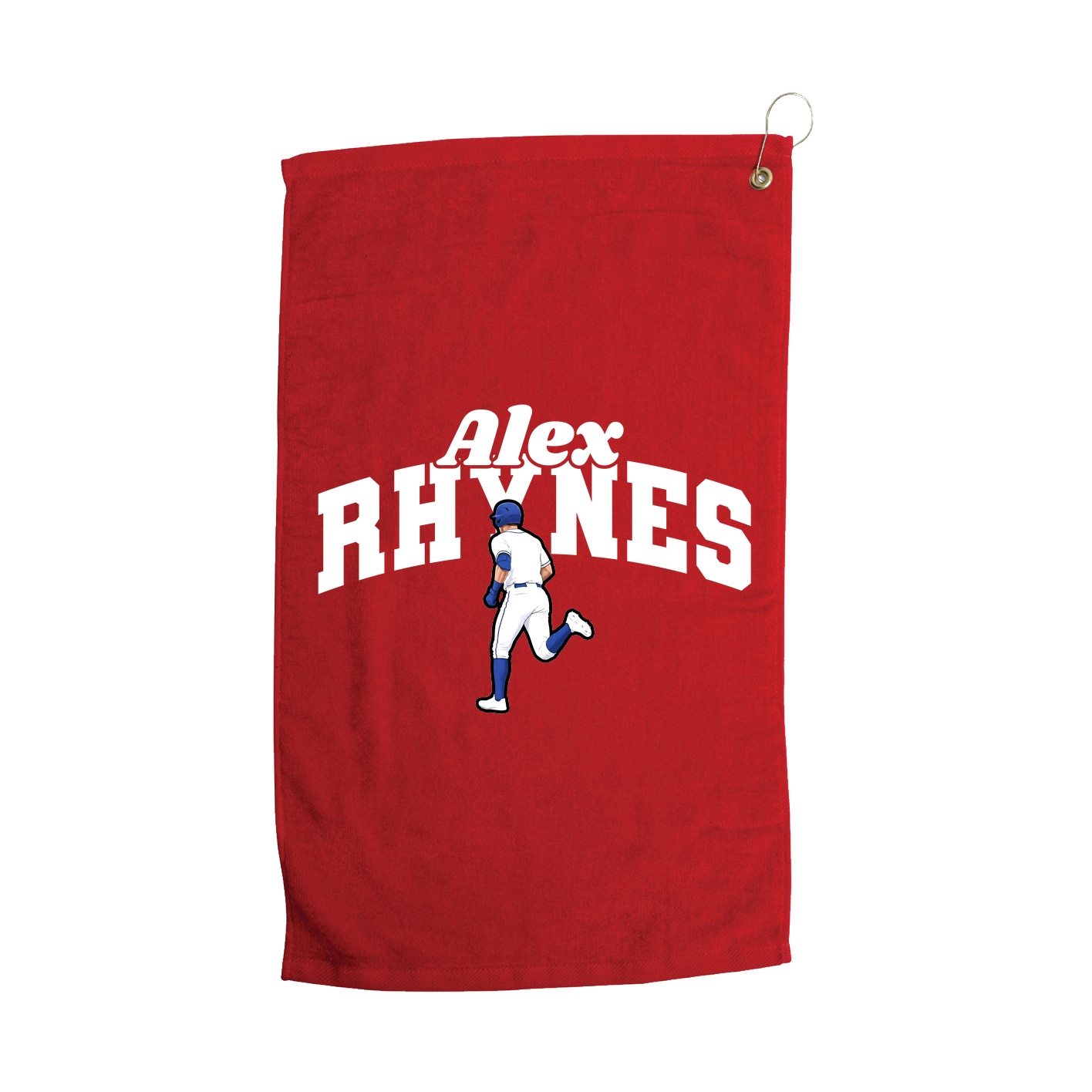 Golf Towel — Signature Arch in Red