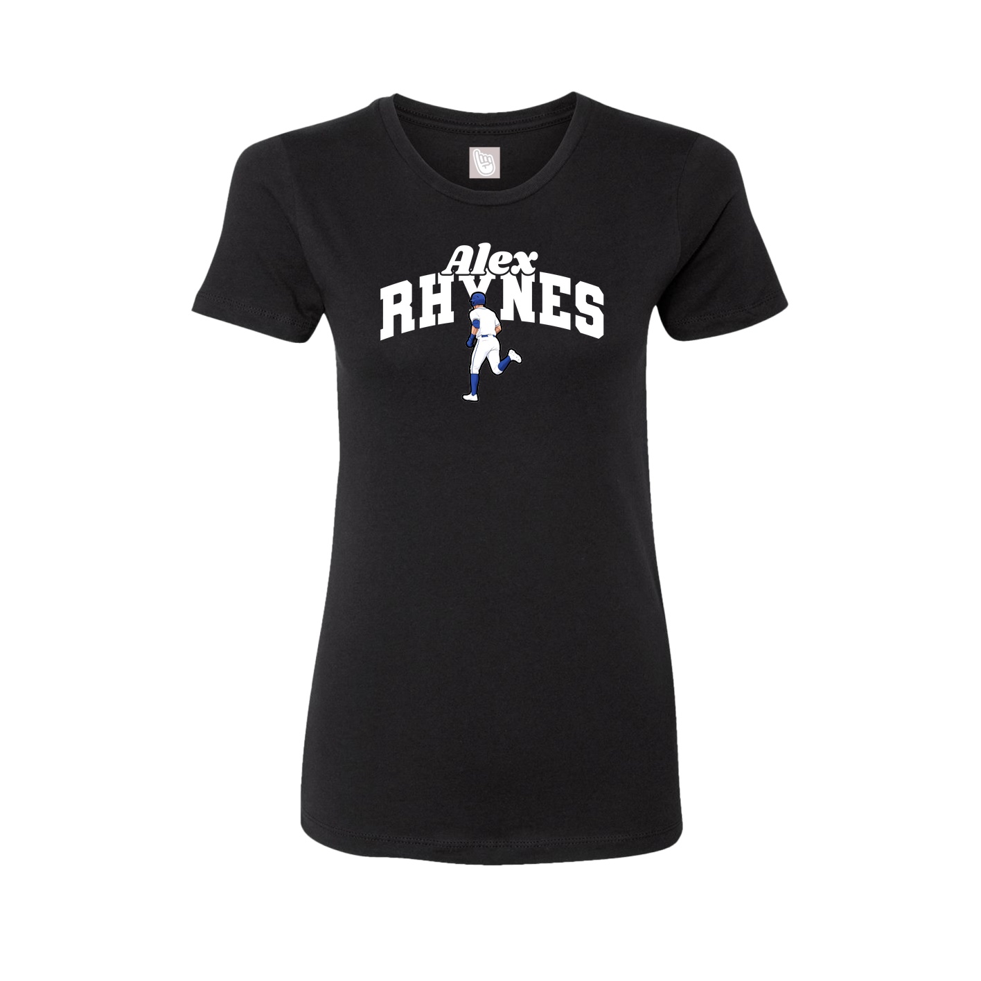 Womens Tee — Signature Arch in Black