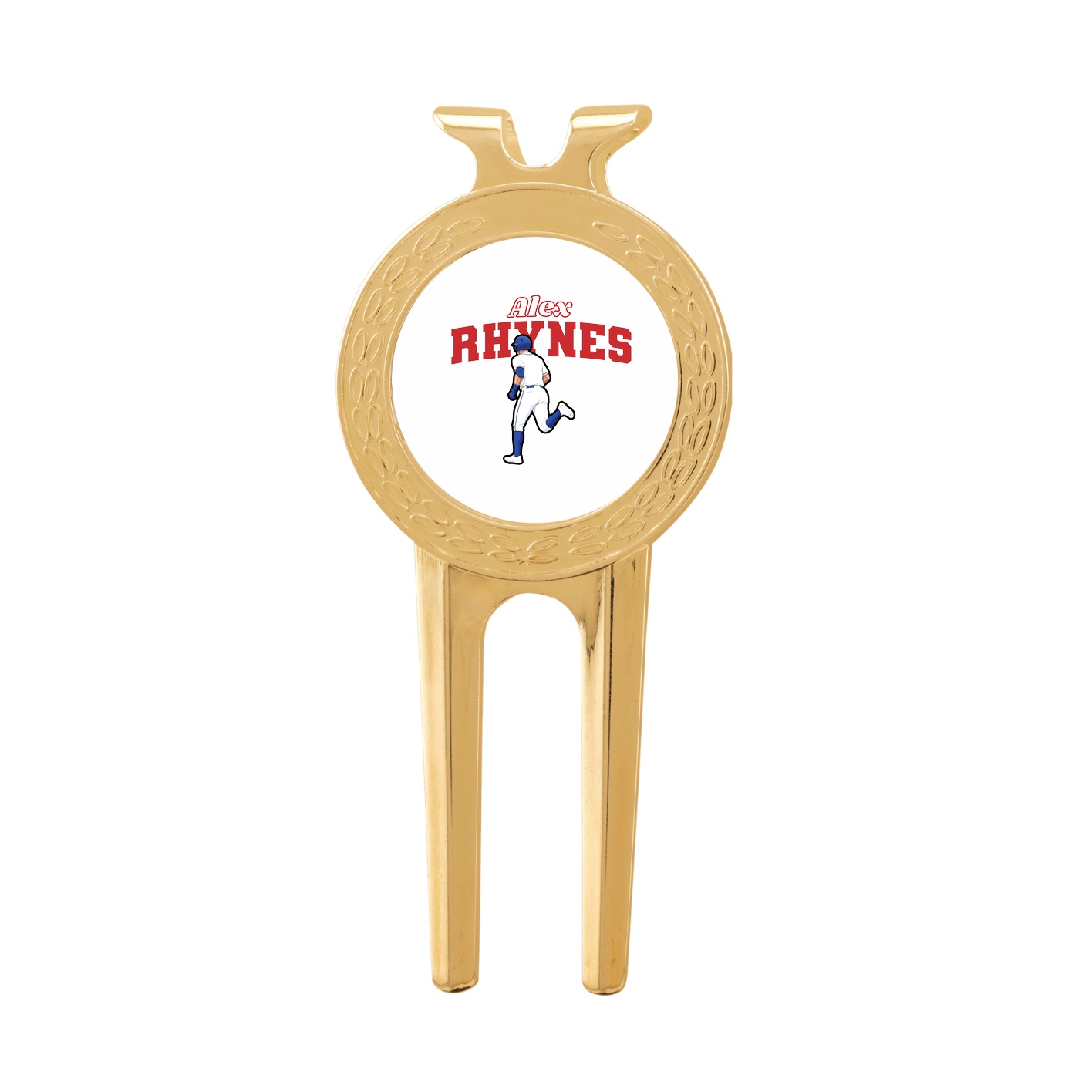 Divot Tool with Ball Marker — Name Arch in Classic