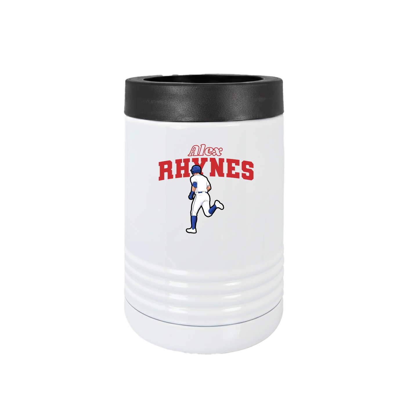 Beverage Holder — Name Arch in White