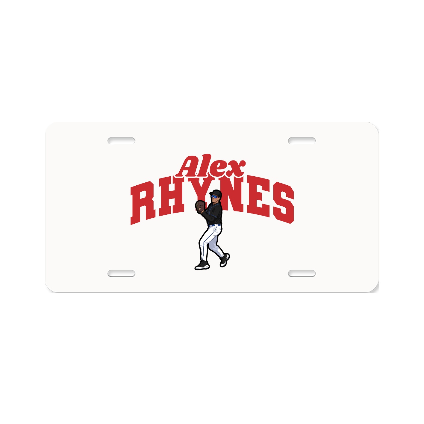 License Plate — Signature Arch in Classic