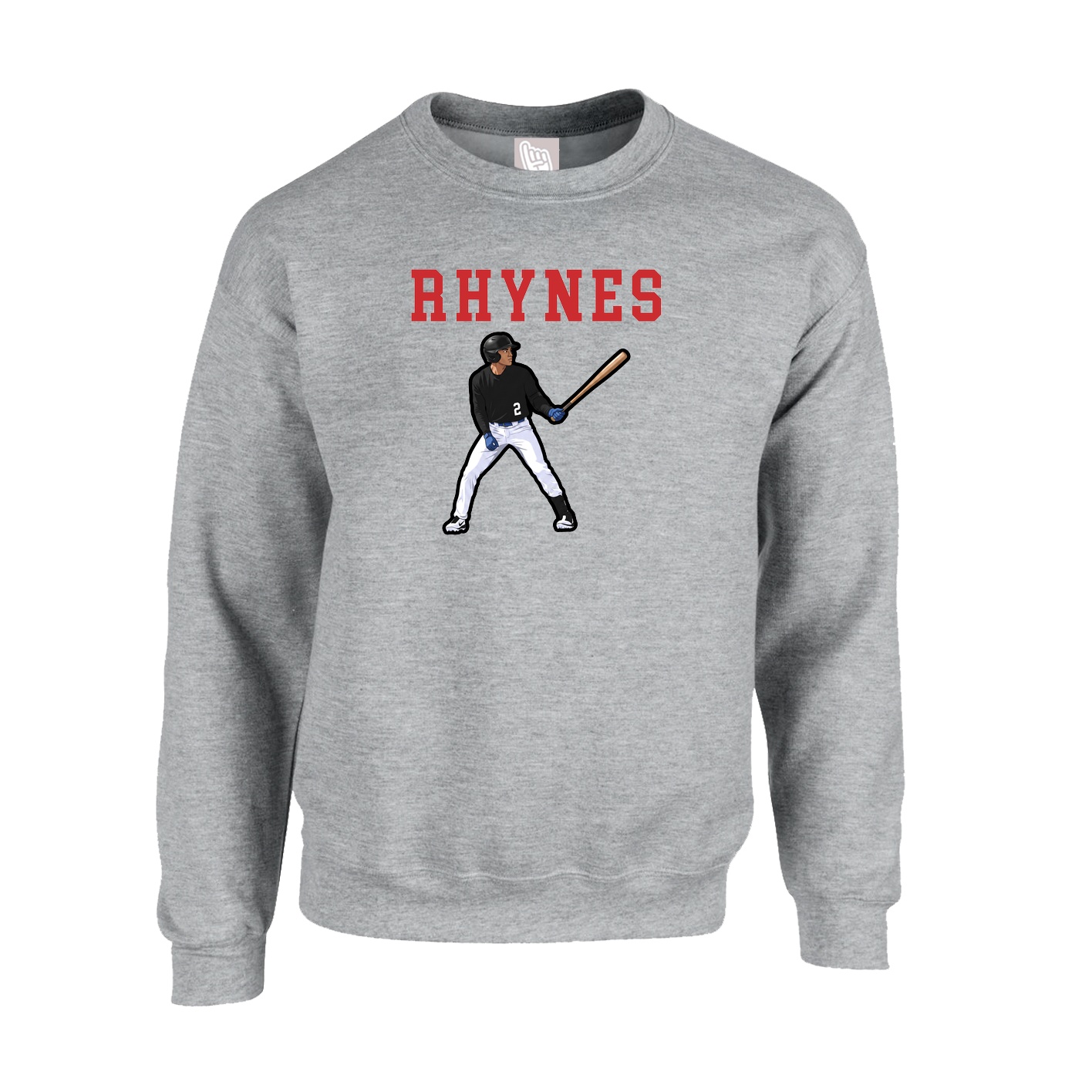 Fleece Crew — Shirsey in Grey