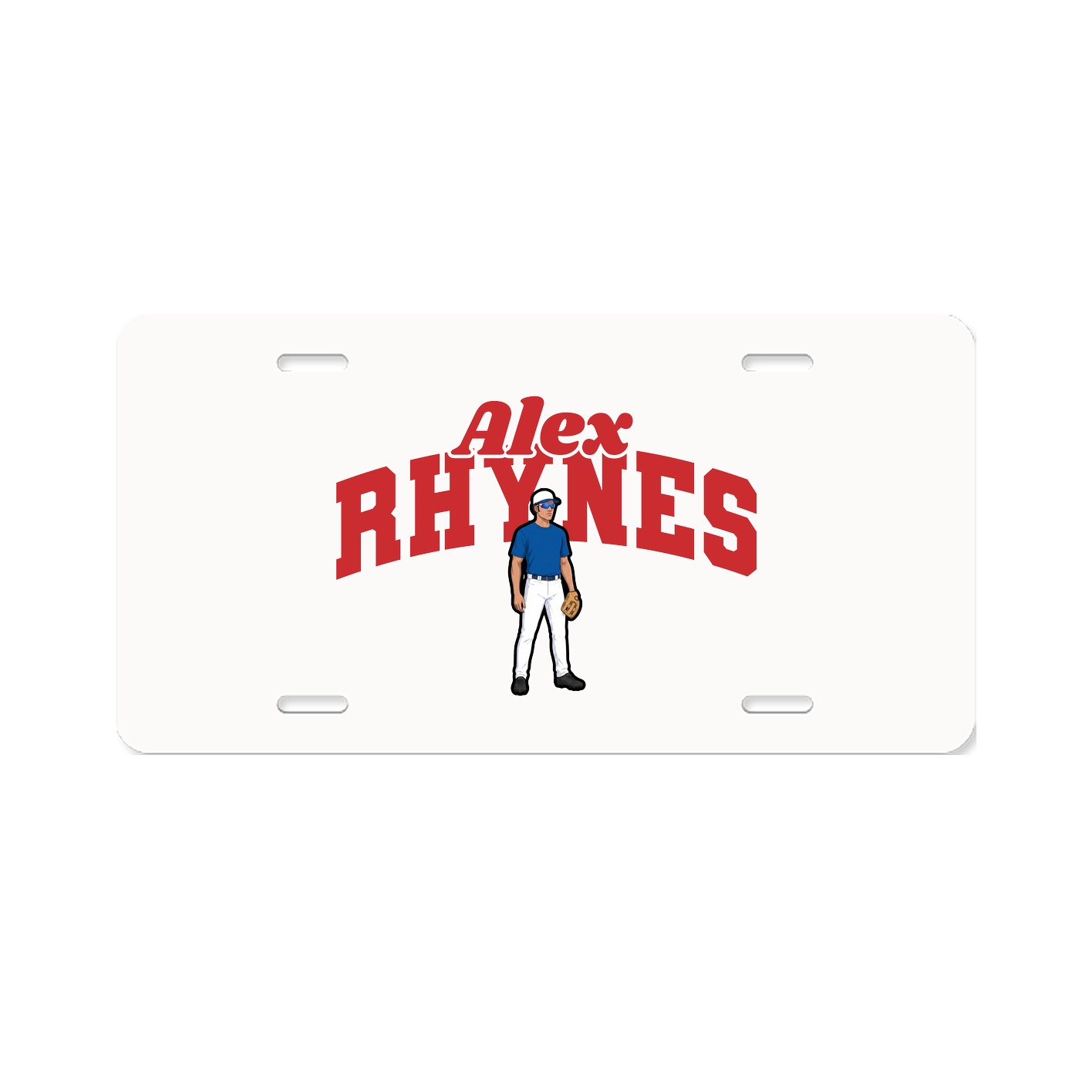 License Plate — Signature Arch in Classic