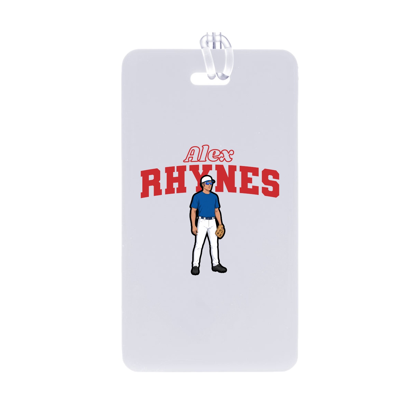 Bag Tag — Name Arch in Classic