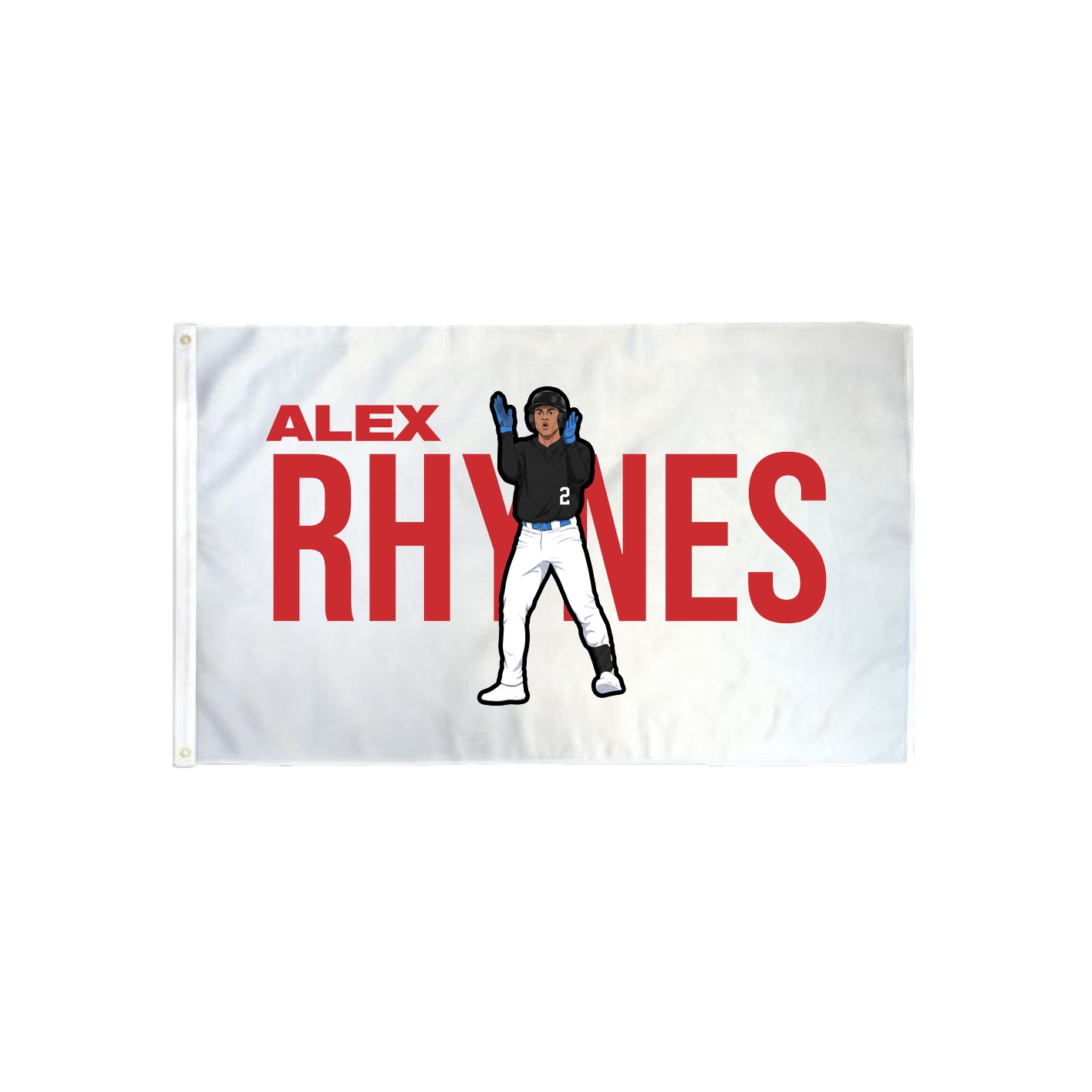 3x5 Flag — Player Name in Classic