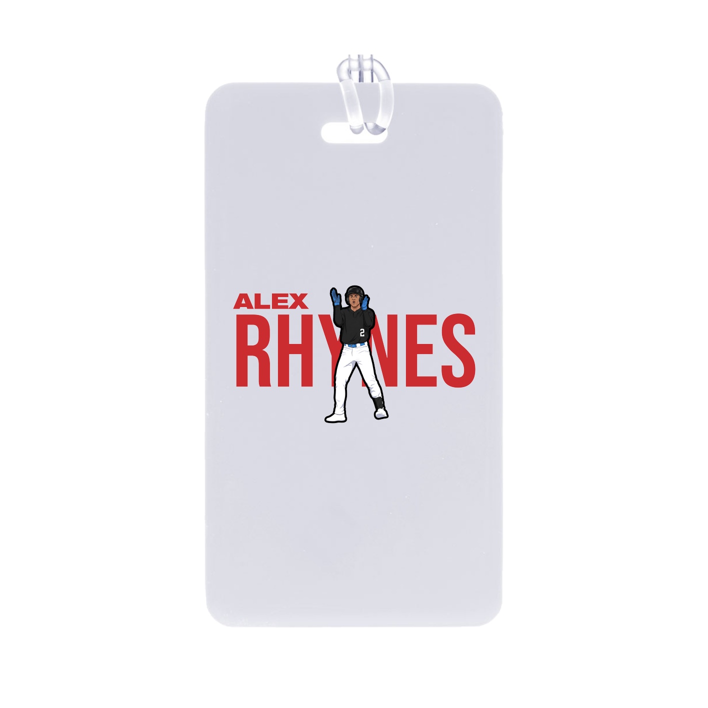Bag Tag — Player Name in Classic
