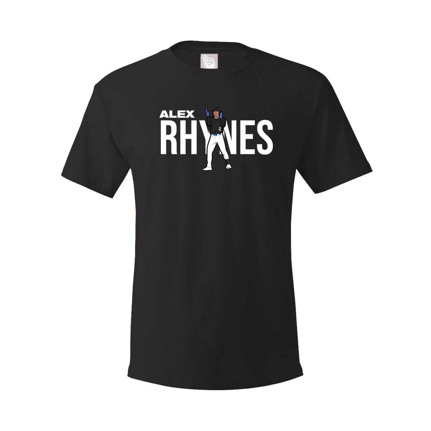 Youth Tee — Player Name in Black