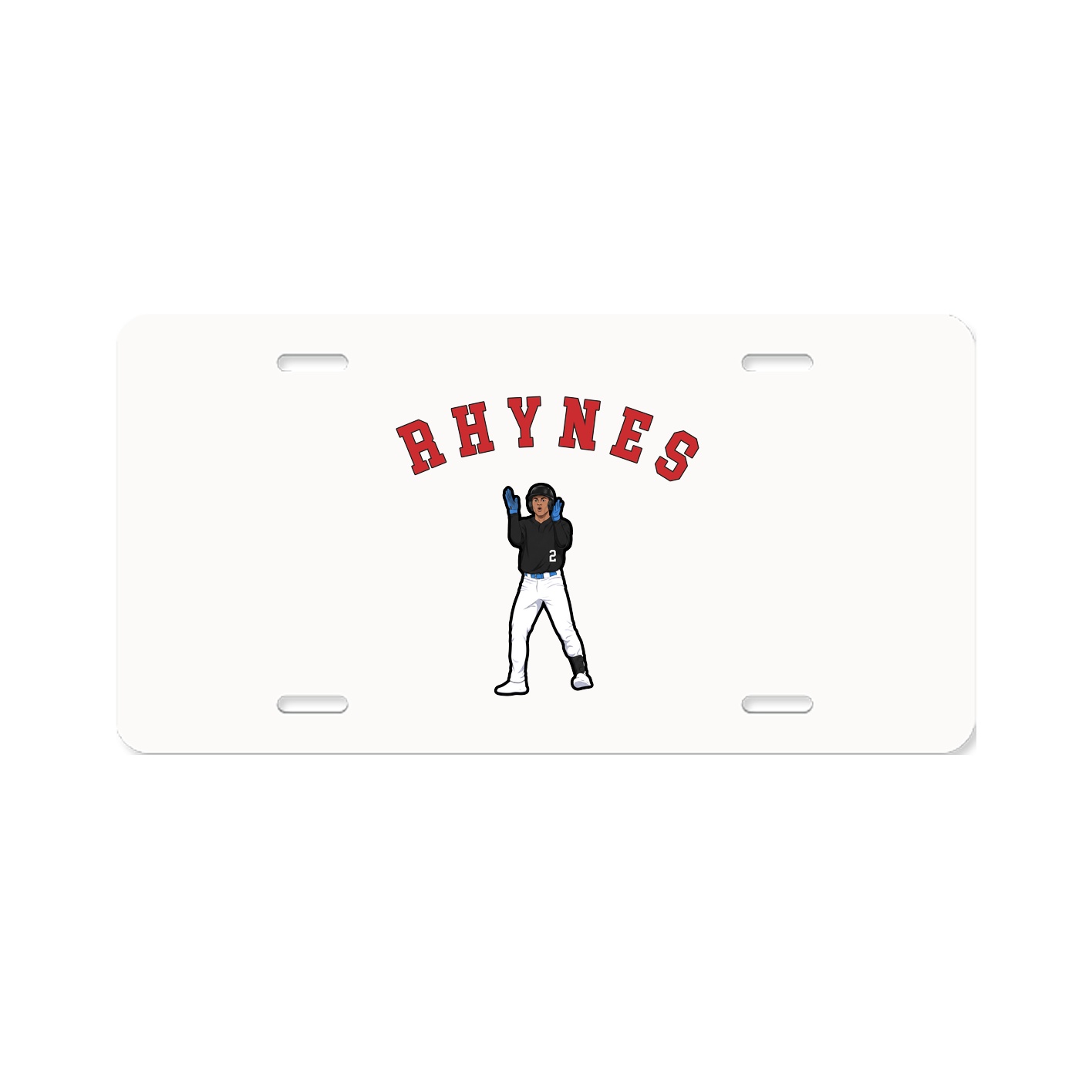 License Plate — Shirsey Arch in Classic