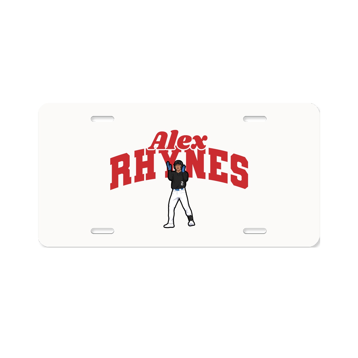 License Plate — Signature Arch in Classic